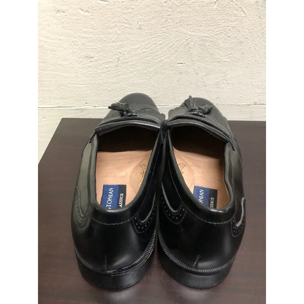 Bostonian Black Tassel Loafers